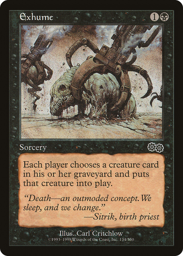 Exhume (usg)