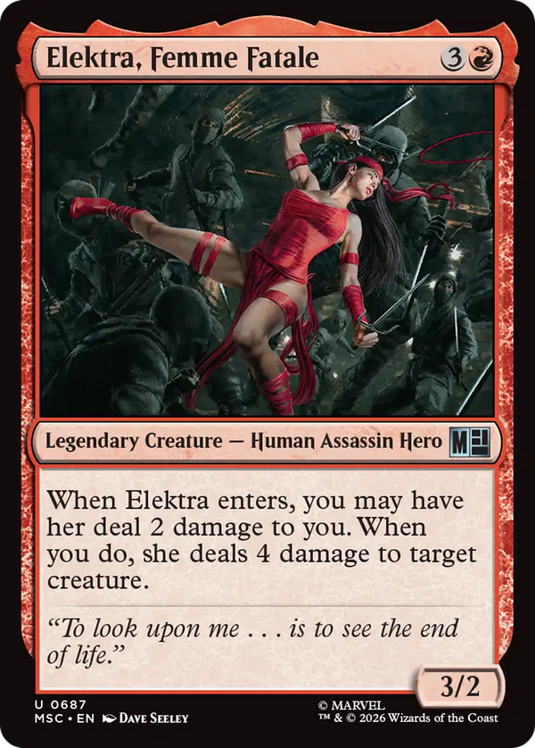 Elektra, Femme Fatale (msc)