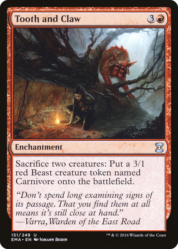 Tooth and Claw (ema)