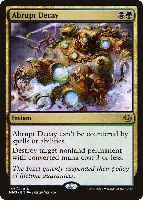Abrupt Decay (mm3)