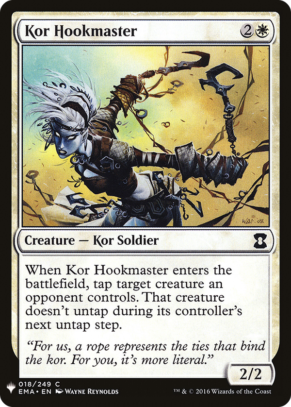 Kor Hookmaster (plst)
