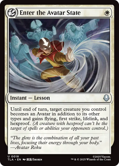 Enter the Avatar State
