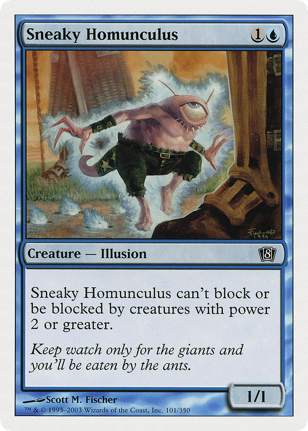 Sneaky Homunculus (8ed)