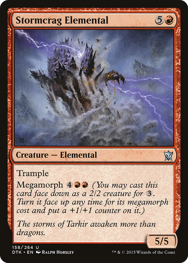 Stormcrag Elemental (dtk)