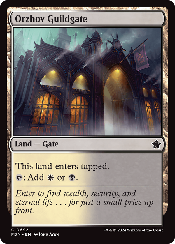 Orzhov Guildgate (fdn)