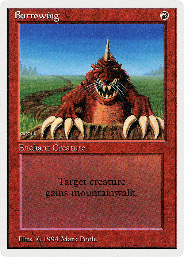 Burrowing (sum)