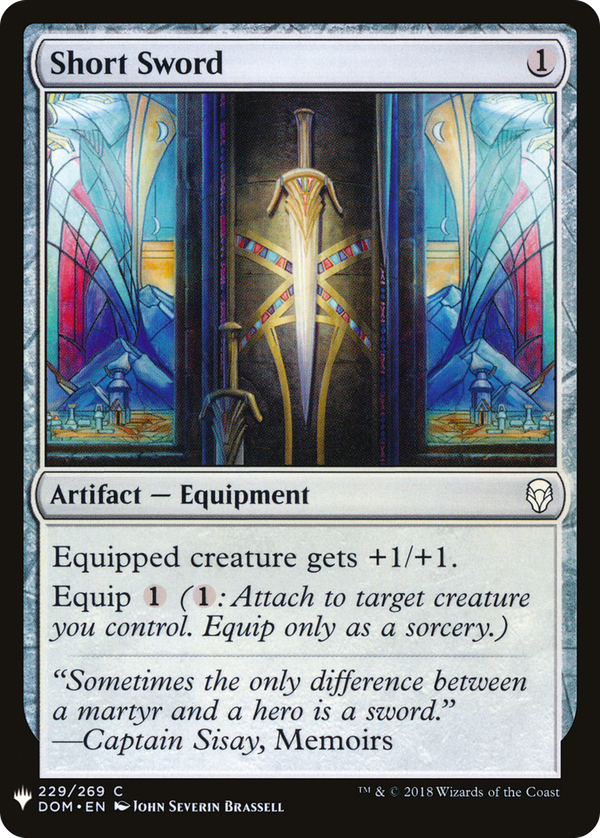 Short Sword (plst)