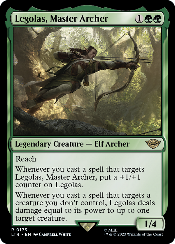 Legolas, Master Archer (ltr)