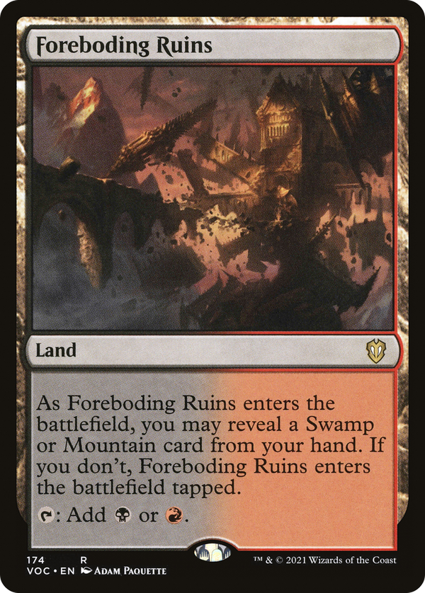 Foreboding Ruins (voc)