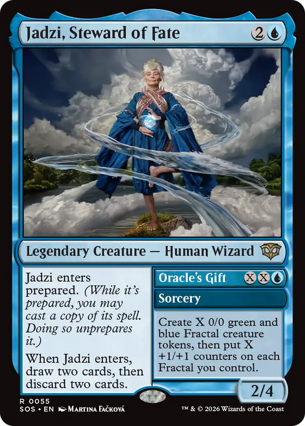 Jadzi, Steward of Fate // Oracle's Gift (sos)