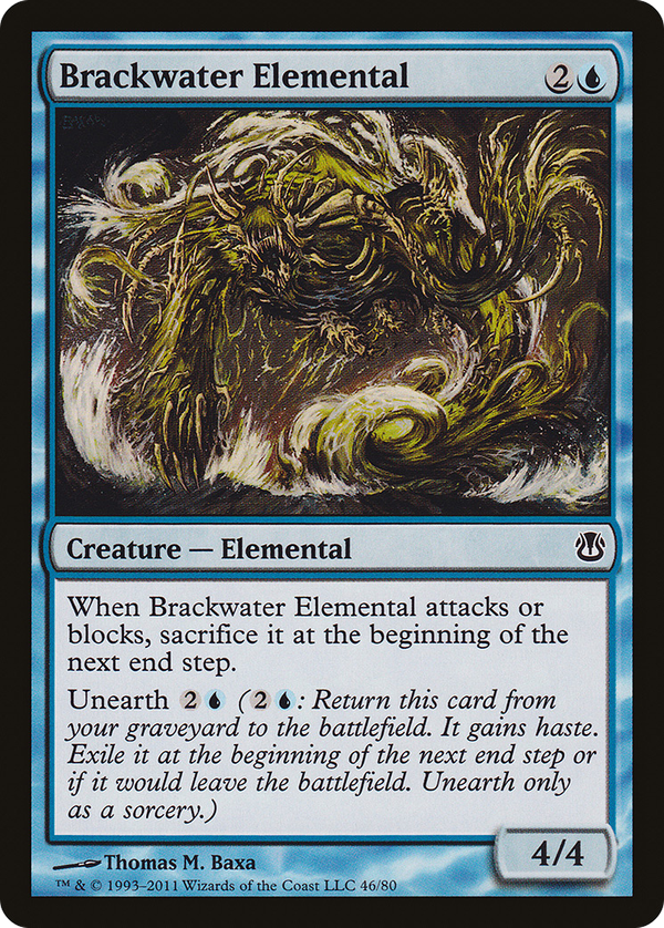 Brackwater Elemental (ddh)