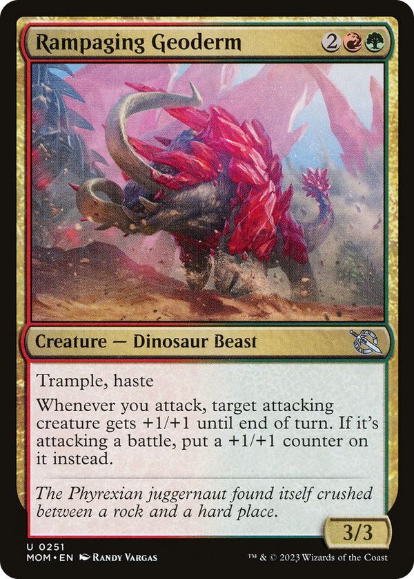 Rampaging Geoderm (mom)