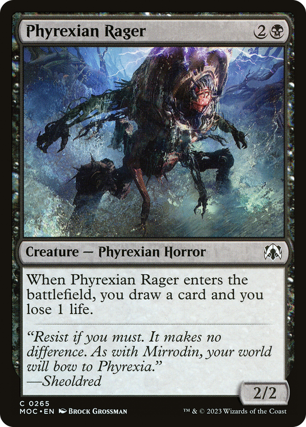 Phyrexian Rager (moc)