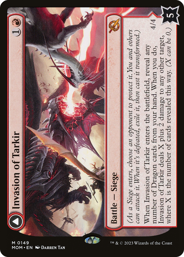 Invasion of Tarkir // Defiant Thundermaw (mom)