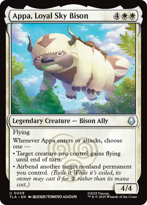 Appa, Loyal Sky Bison (tla)
