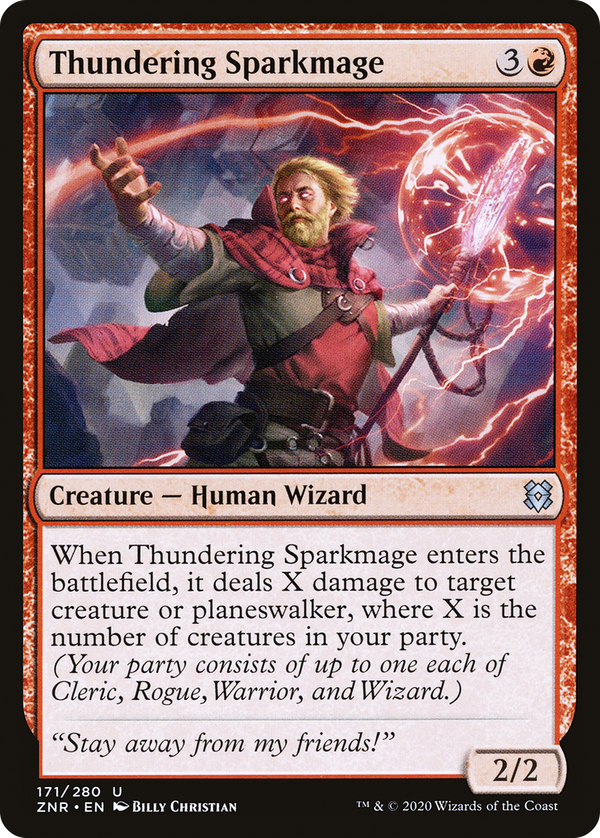 Thundering Sparkmage (znr)