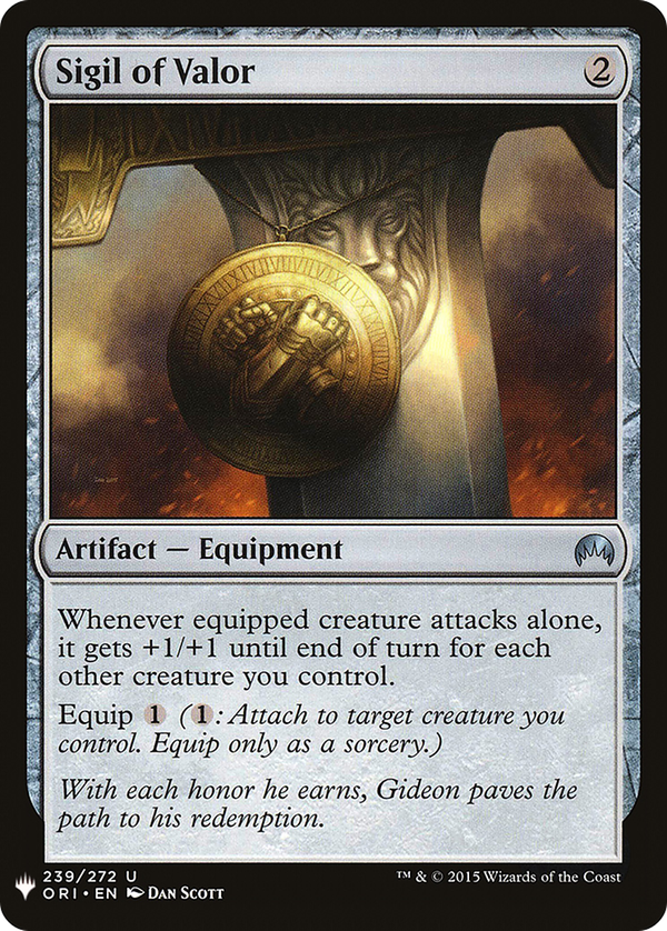 Sigil of Valor (plst)
