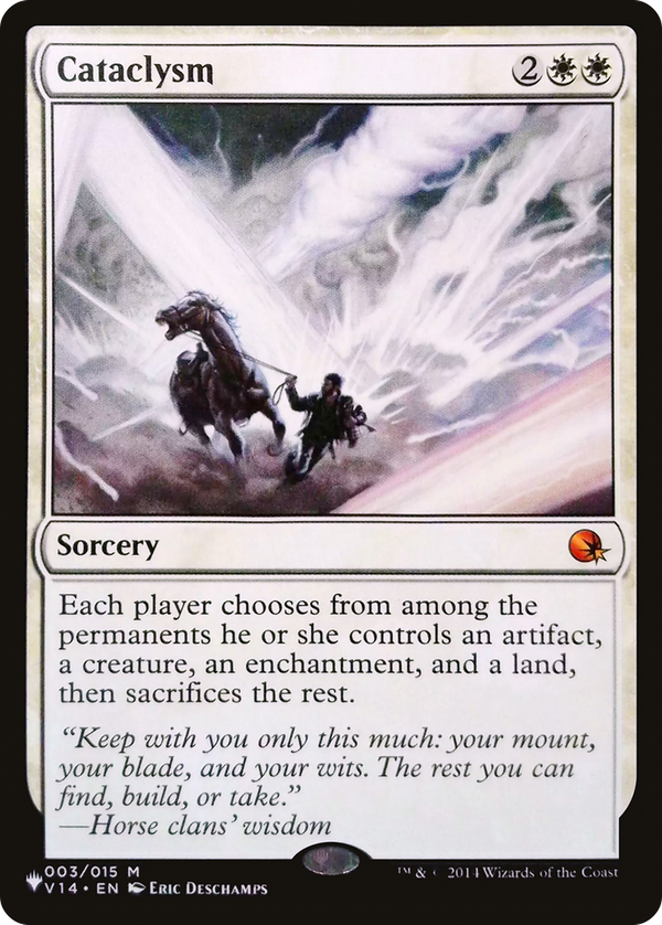 Cataclysm (plst)