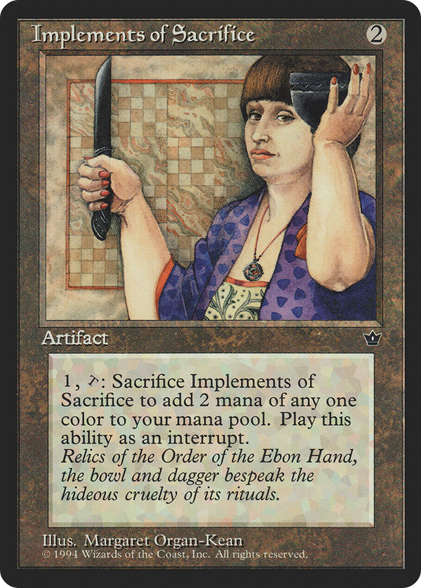 Implements of Sacrifice (fem)