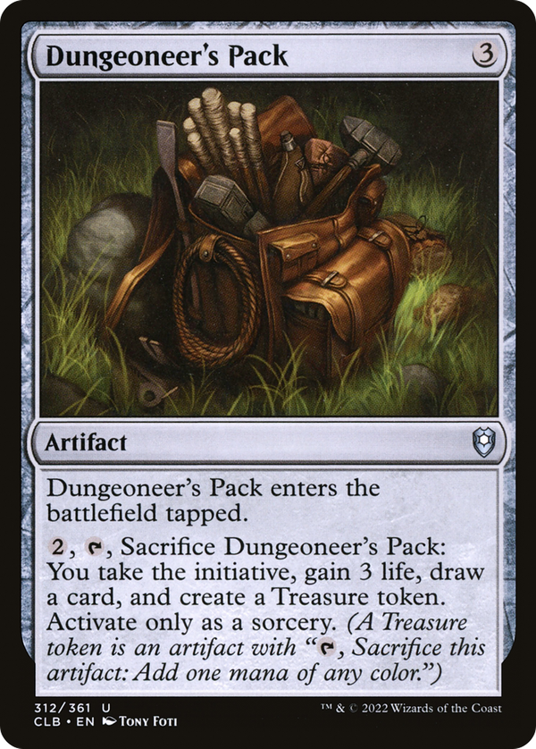 Dungeoneer's Pack (clb)