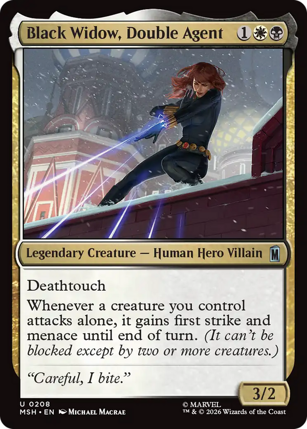 Black Widow, Double Agent (msh)