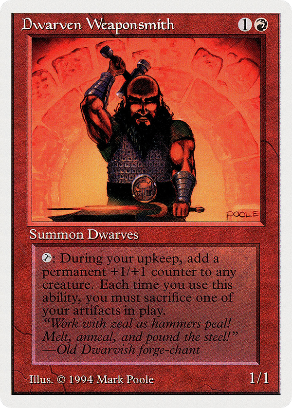 Dwarven Weaponsmith (sum)