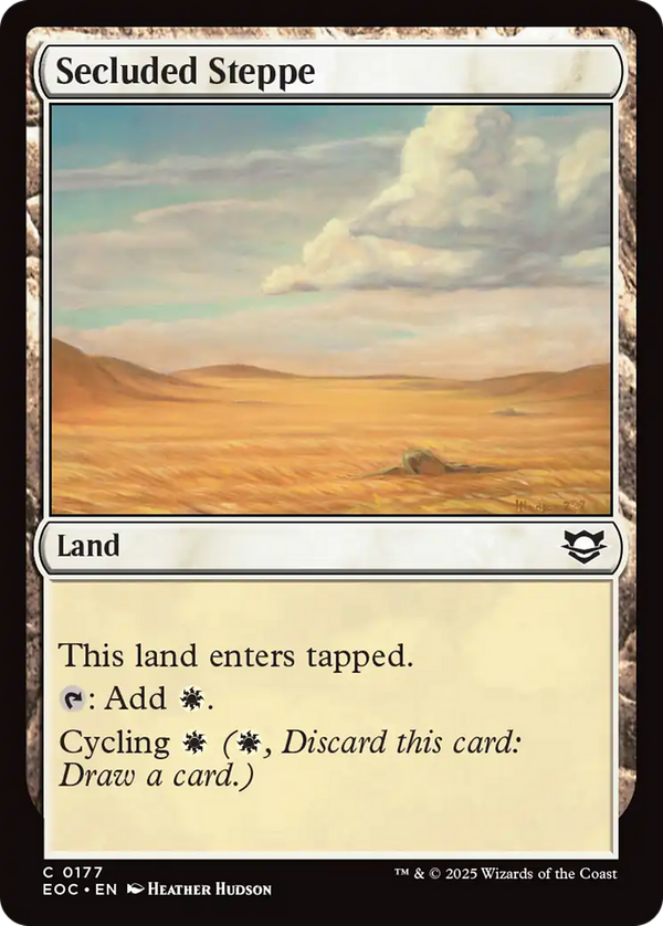 Secluded Steppe (eoc)