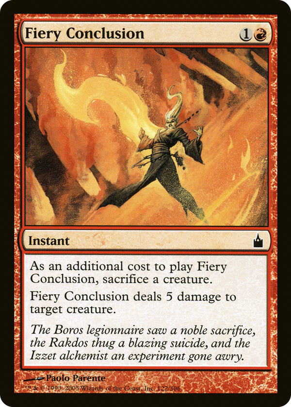 Fiery Conclusion (rav)