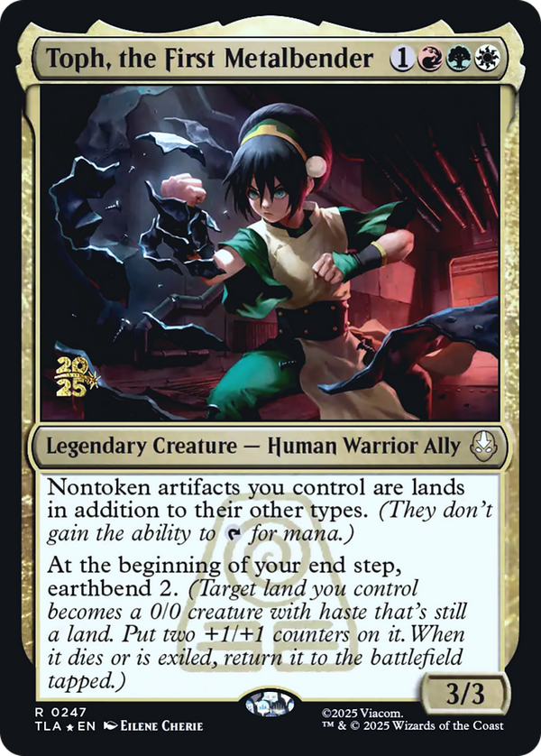 Toph, the First Metalbender (ptla)