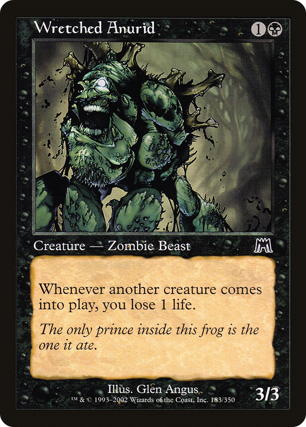Wretched Anurid (ons)