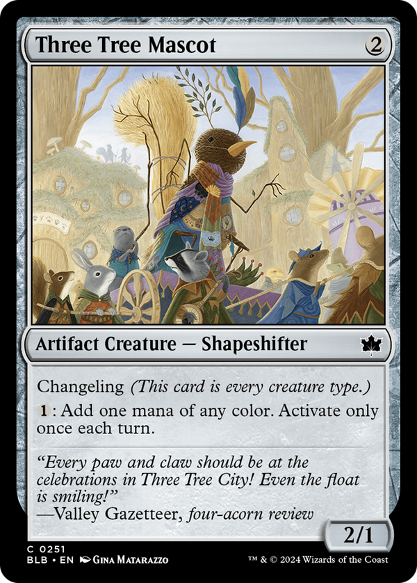 Three Tree Mascot (blb)