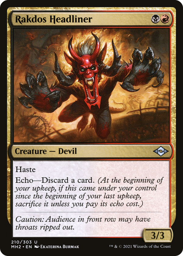 Rakdos Headliner (mh2)