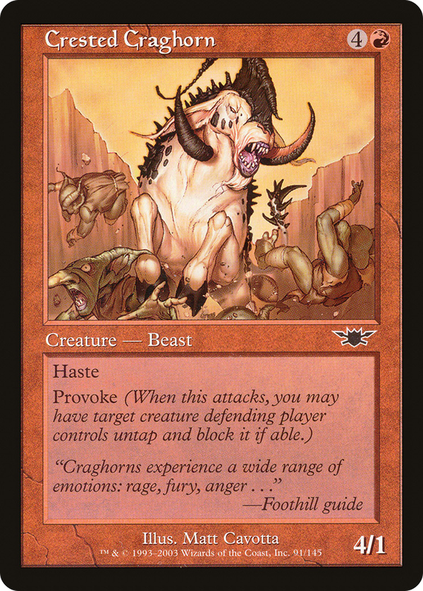 Crested Craghorn (lgn)