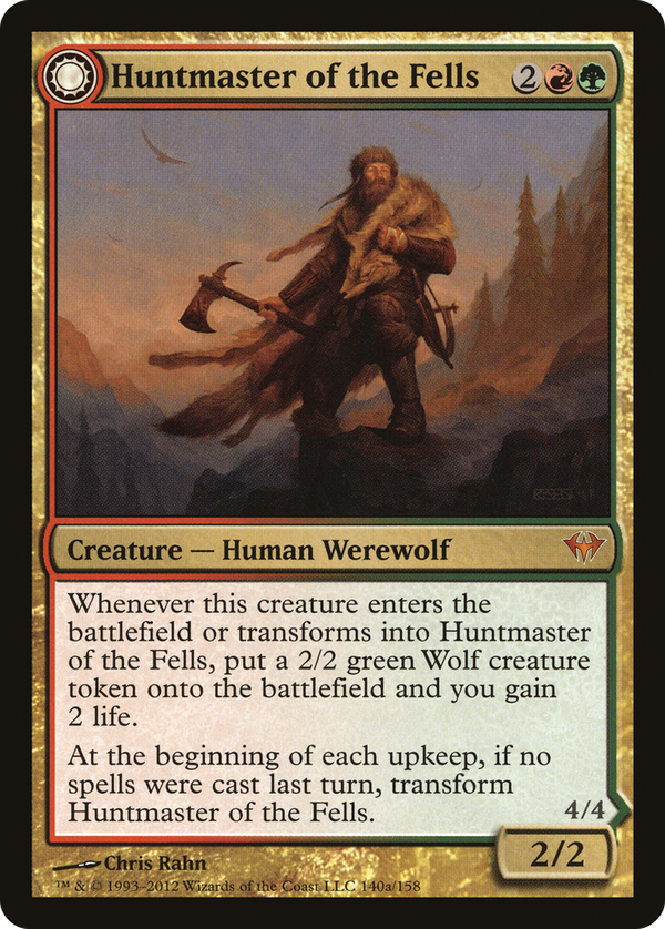 Huntmaster of the Fells // Ravager of the Fells (dka)