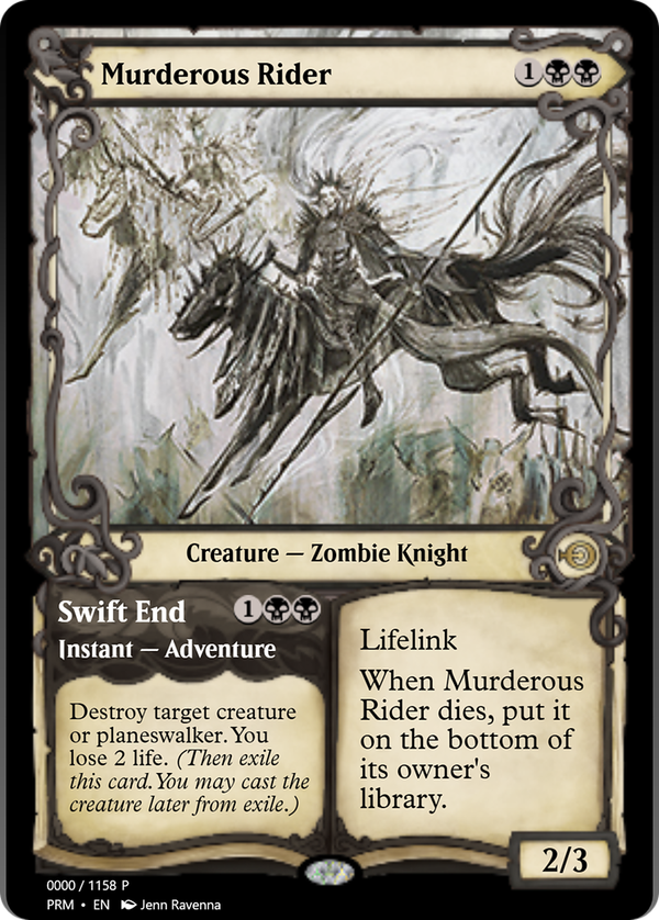 Murderous Rider // Swift End (prm)