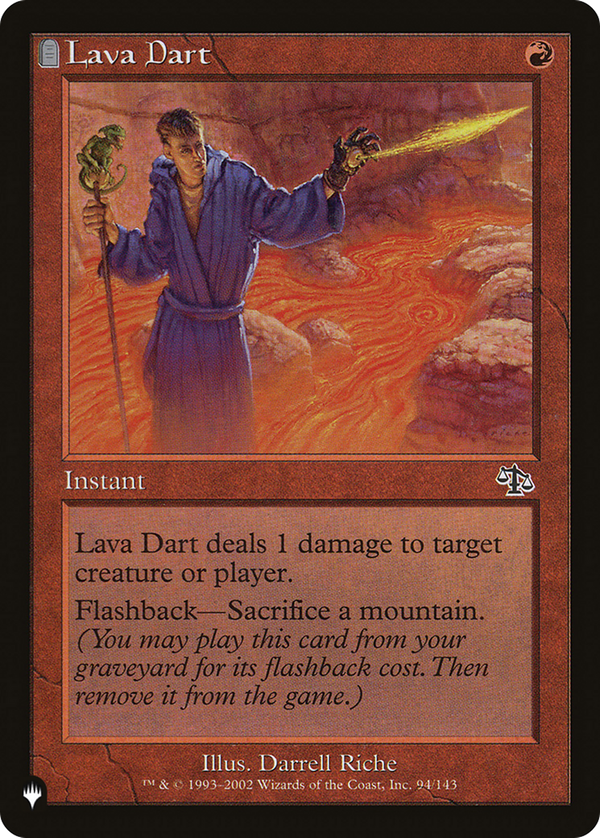 Lava Dart (plst)