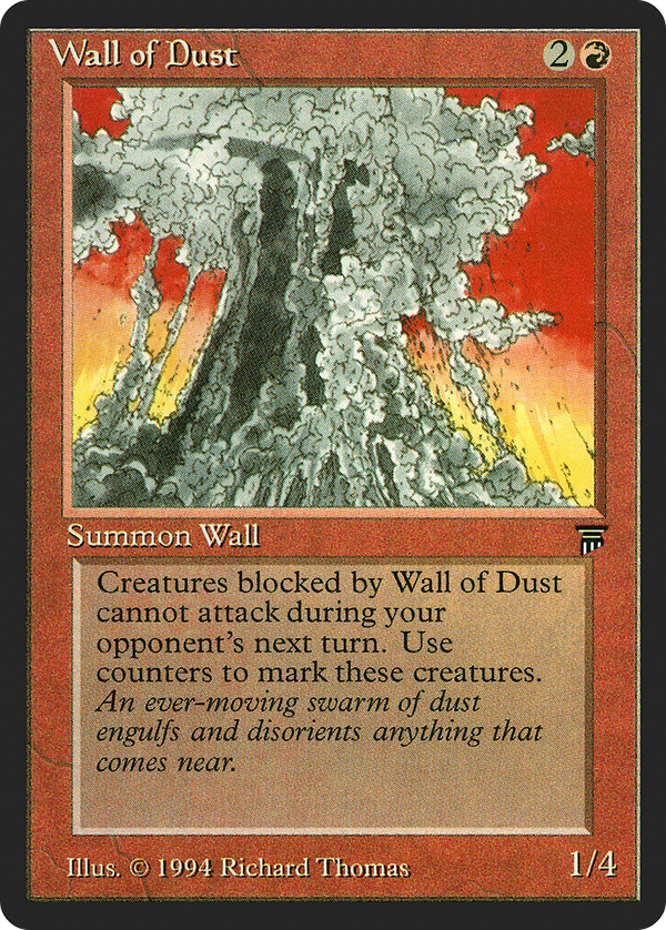 Wall of Dust (leg)