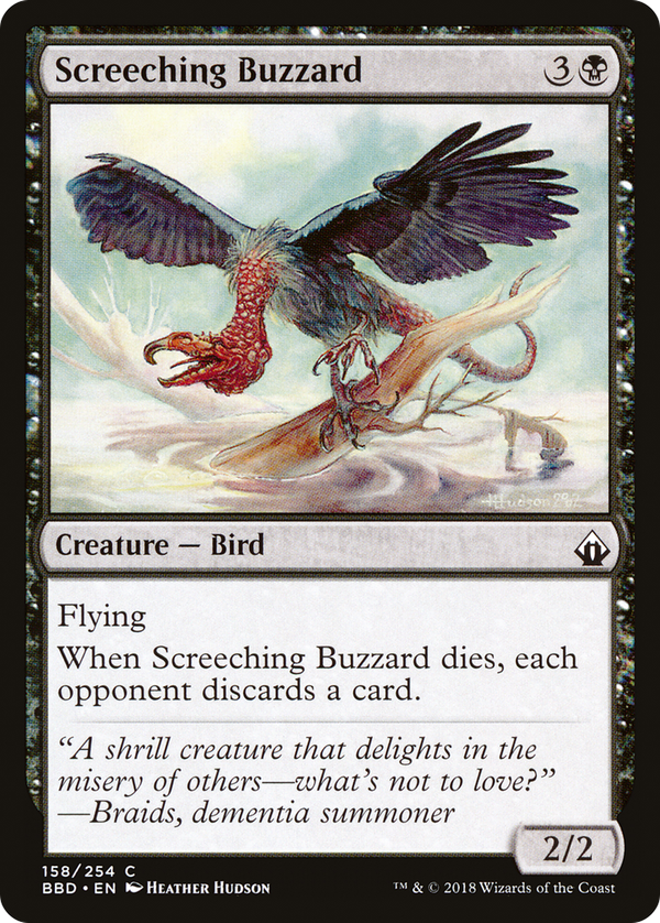 Screeching Buzzard (bbd)