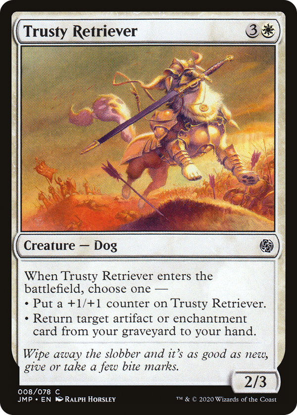 Trusty Retriever (jmp)