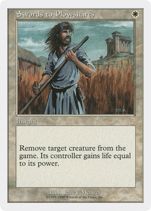 Swords to Plowshares (brb)