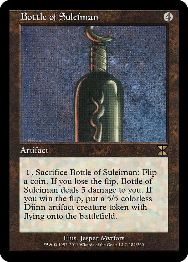 Bottle of Suleiman (me4)