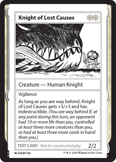 Knight of Lost Causes