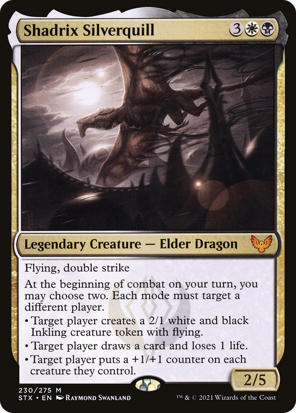 Shadrix Silverquill (stx)