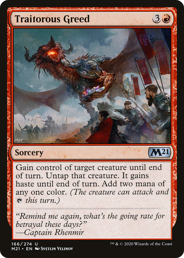 Traitorous Greed (m21)