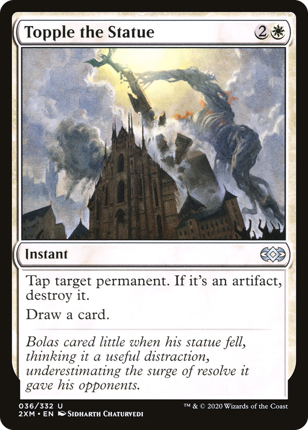 Topple the Statue (2xm)