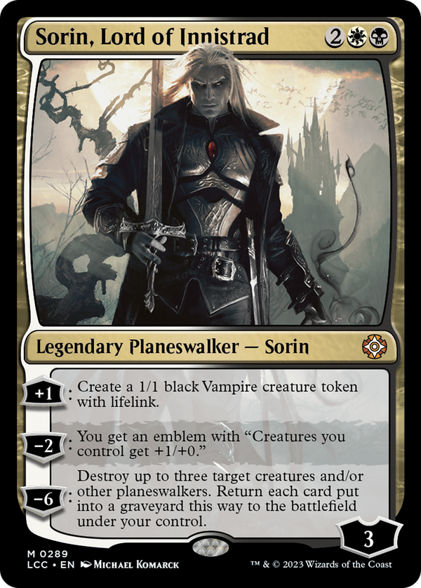 Sorin, Lord of Innistrad (lcc)