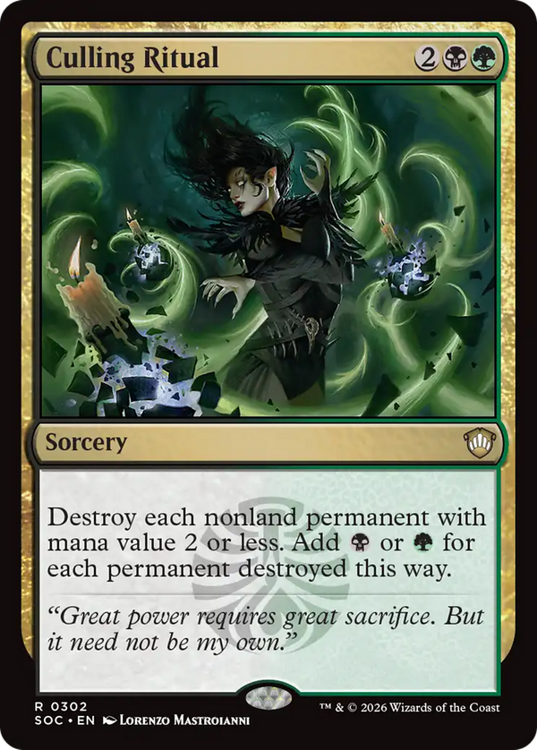 Culling Ritual (soc)