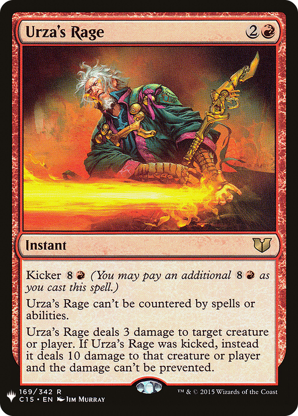 Urza's Rage (plst)