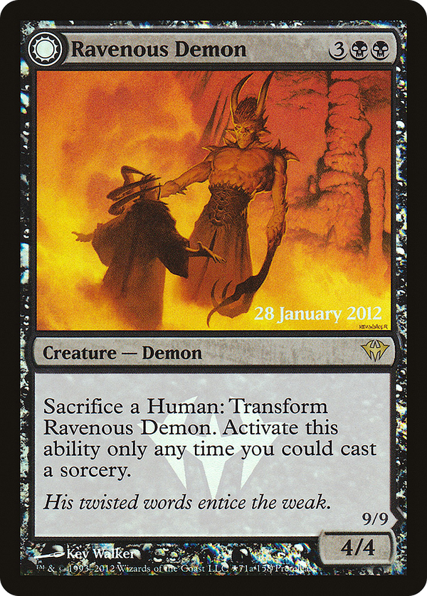 Ravenous Demon // Archdemon of Greed (pdka)