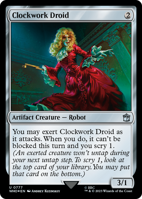 Clockwork Droid (who)